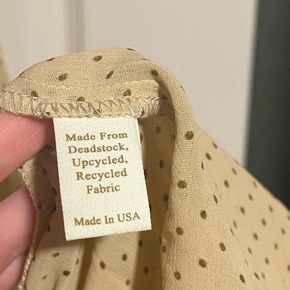 NWT Christy dawn Emma dress in sandstone dot - Picture 9 of 14